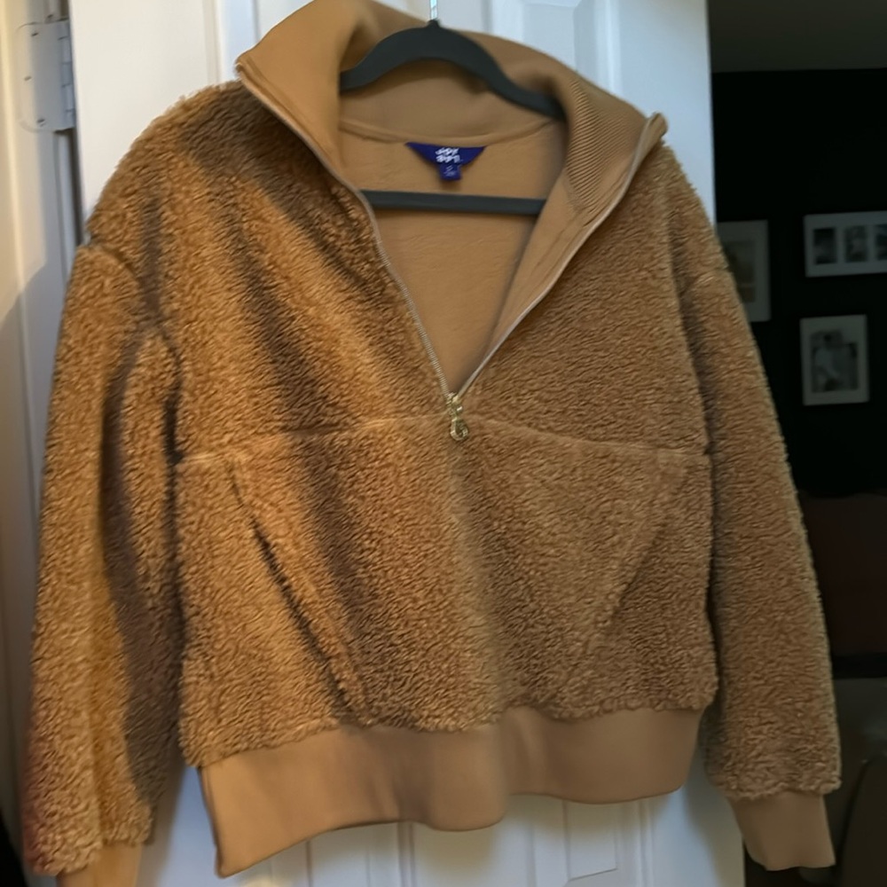 Fleece Lined - Sherpa Quarter-Zip size Small - JOY LAB